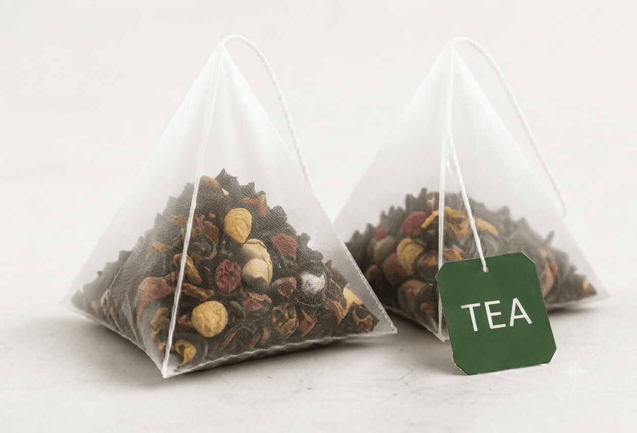 Pyramid tea bags