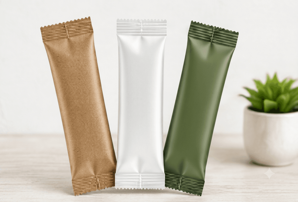 Sachet packaging