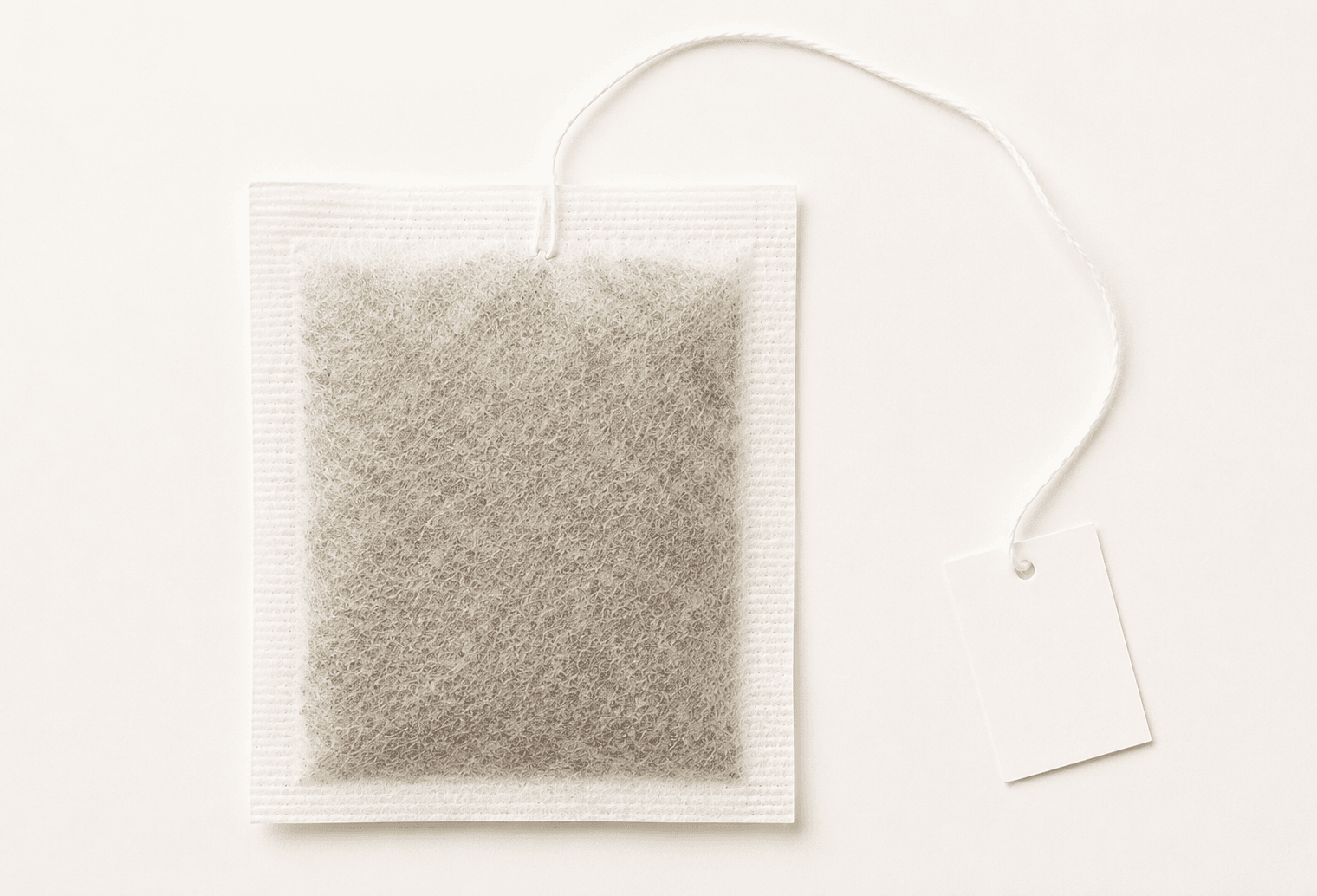 Single chamber tea bag