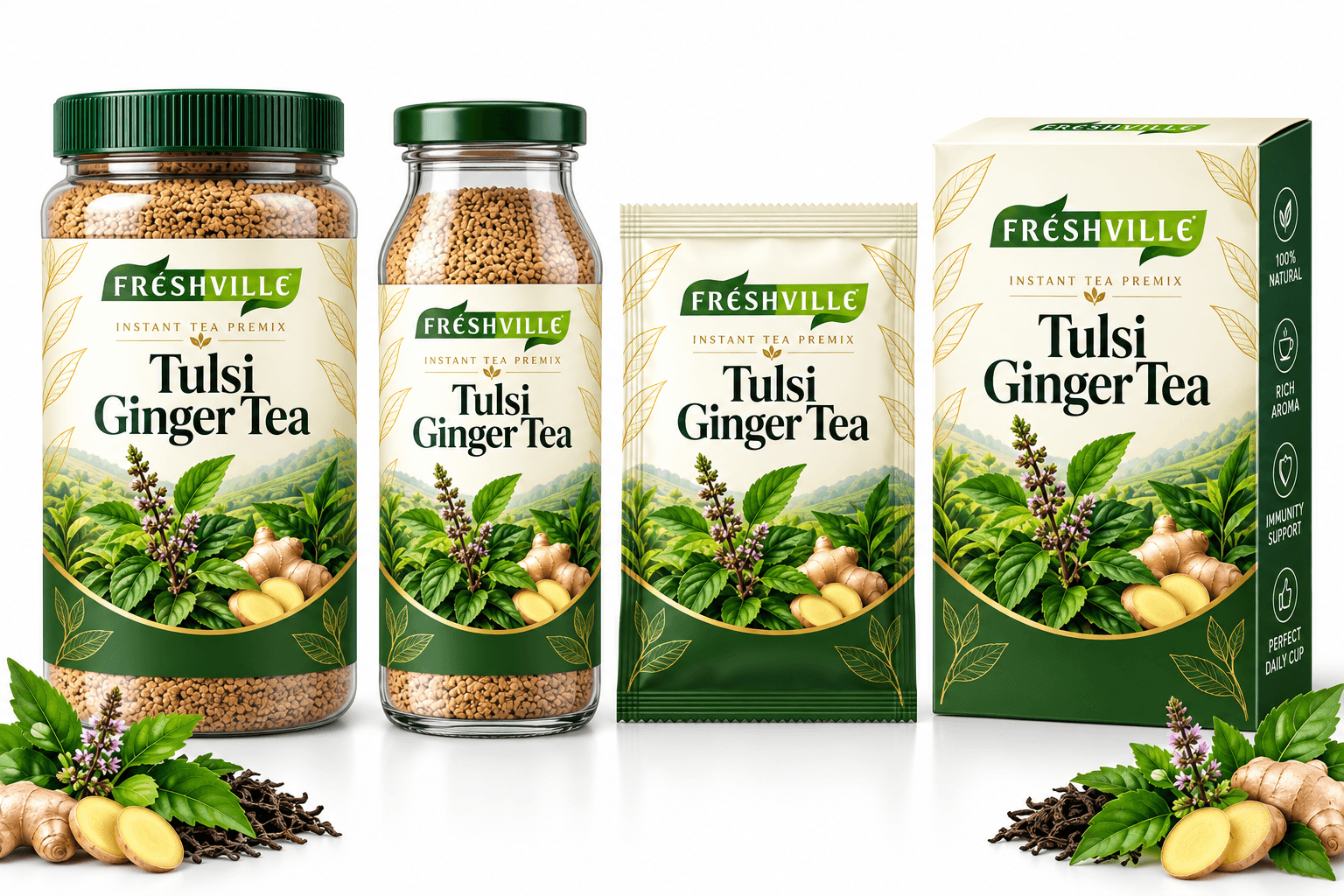 Tulsi Ginger Tea product image